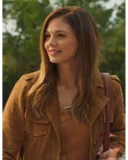 Our Take on Love Isabella Brown Suede Leather Jacket
