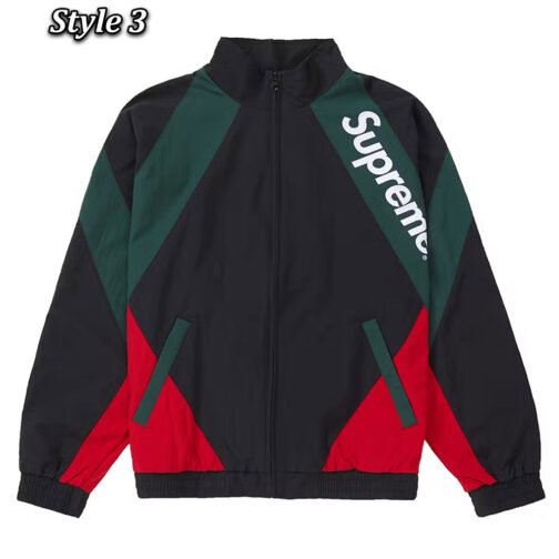 Paneled Supreme Track Jacket - Image 3