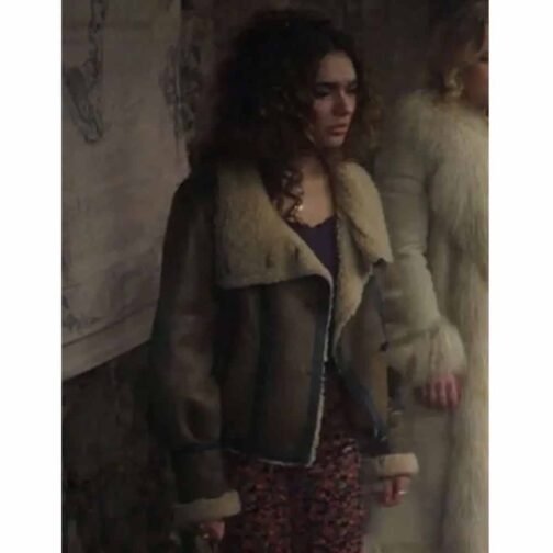 Fate Paulina Chávez Shearling Leather Jacket - Image 8