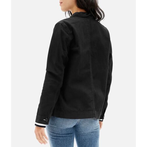 The Sex Lives of College Girls Pauline Chalamet Black Jacket - Image 3