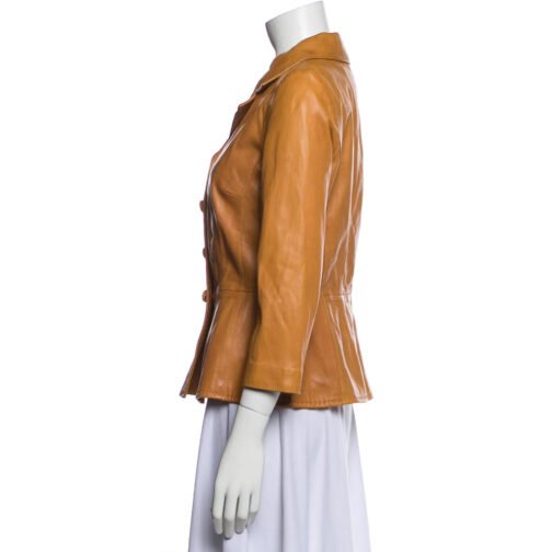 Pearson Gina Torres Brown Leather Jacket - Image 4