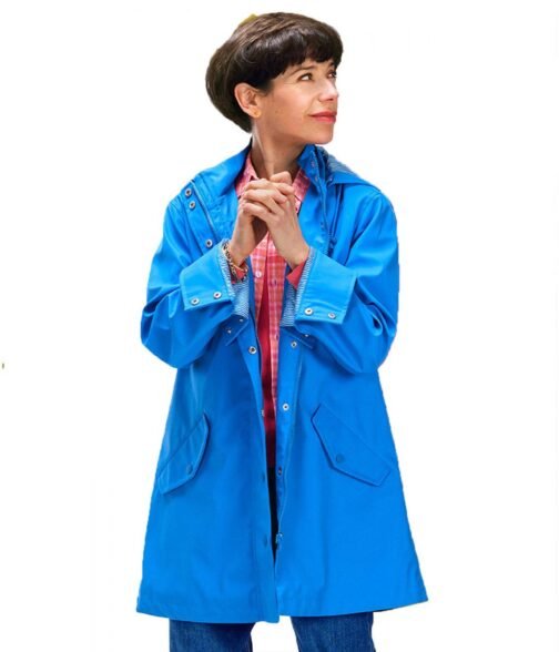 Sally Hawkins The Lost King Blue Coat