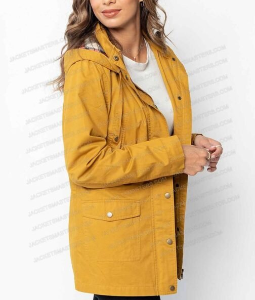 The Lost King Sally Hawkins Yellow Cotton Jacket