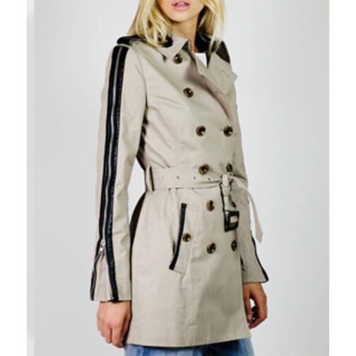 Pretty Little Liars S05 Troian Bellisario Trench Coat - Image 3