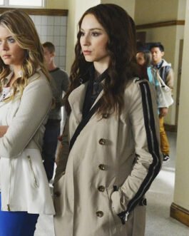 Pretty Little Liars S05 Troian Bellisario Trench Coat
