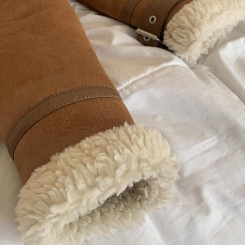Private Lesson Bensu Soral Shearling Jacket - Image 6