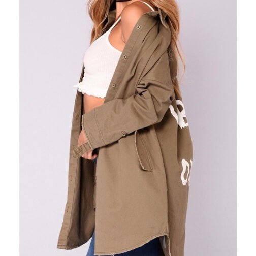 Quad Webb Holi-Slay Brown Coat - Image 5