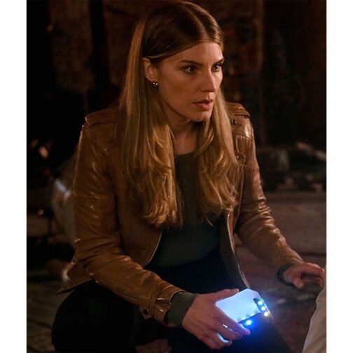 Quantum Leap S02 Caitlin Bassett Leather Jacket - Image 7