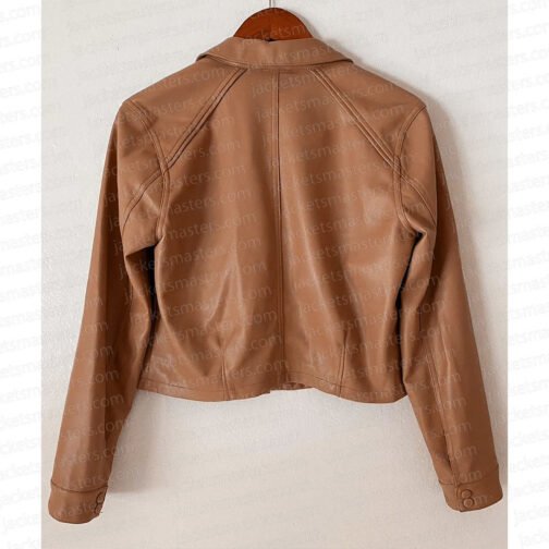 Chicago Med S07 Rachel Dipillo Leather Jacket - Image 4