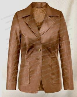 Friends S05 Jennifer Aniston Leather Blazer