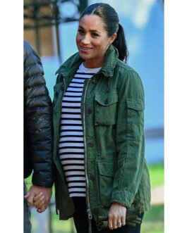 Meghan Markle Suits Green Field Jacket