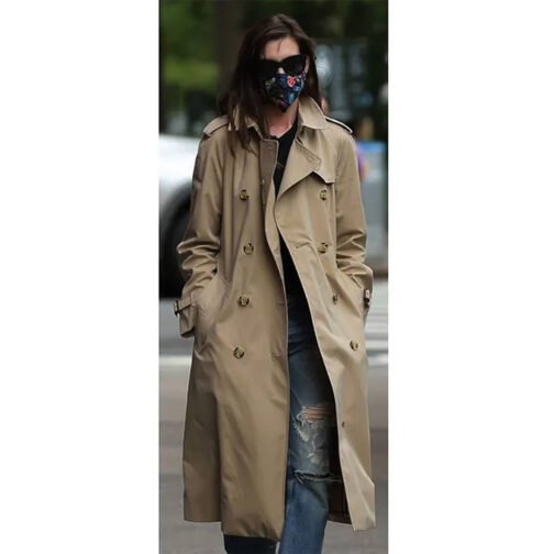 Wecrashed Rebekah Neumann Brown Trench Coat - Image 6
