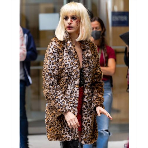Wecrashed Rebekah Neumann Leopard Fur Coat - Image 2