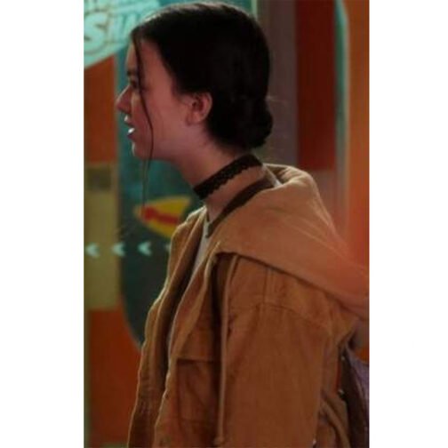 Thailey Roberge Reginald The Vampire Cropped Corduroy Hooded Jacket - Image 2