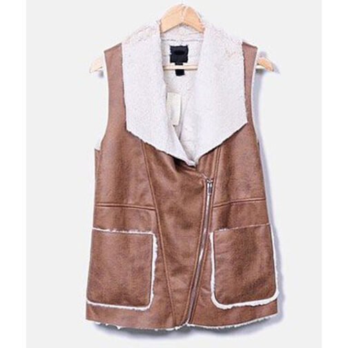 Girl Meets World Rowan Blanchard Suede Vest
