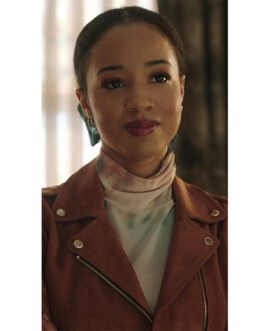 Riverdale Season 6 Erinn Westbrook Brown Suede Jacket