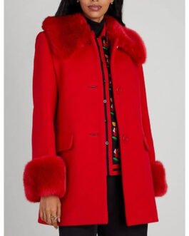 Riverdale Season 7 Madelaine Petsch Red Coat