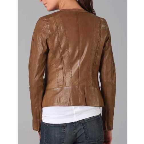 Rizzoli & Isles S05 Sasha Alexander Leather Jacket - Image 3