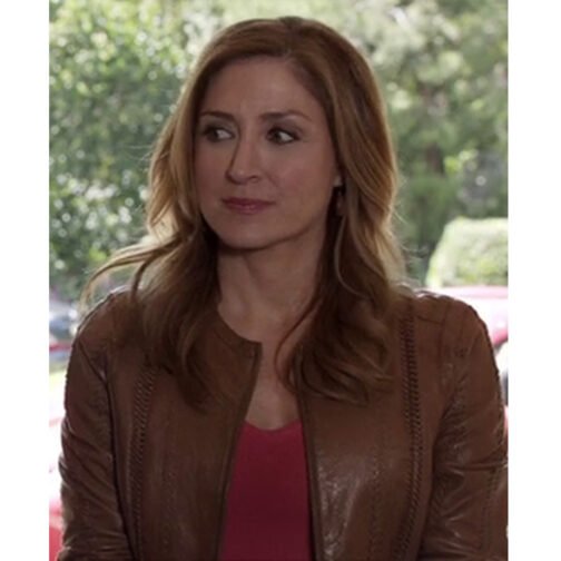 Rizzoli & Isles S05 Sasha Alexander Leather Jacket - Image 2