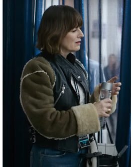 Rosemarie Dewitt Smile 2 Leather Jacket