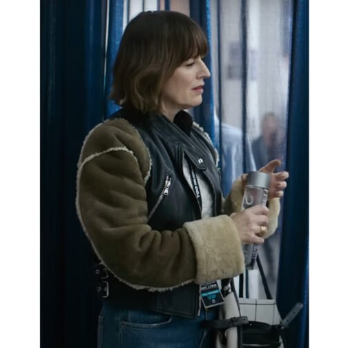 Rosemarie Dewitt Smile 2 Leather Jacket - Image 2