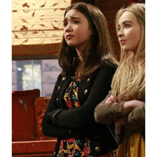 Girl Meets World Rowan Blanchard Military Jacket - Image 5