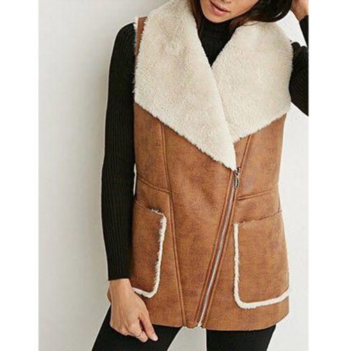 Girl Meets World Rowan Blanchard Suede Vest - Image 4