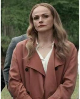 Rules of The Game Maxine Peake Brown Double Breasted Coat
