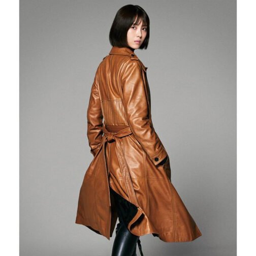Shin Kamen Rider Minami Hamabe Leather Coat - Image 10