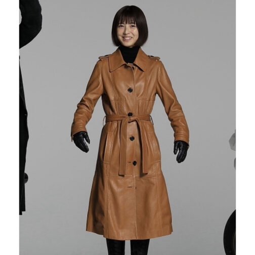 Shin Kamen Rider Minami Hamabe Leather Coat - Image 7