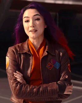 Natasha Liu Bordizzo Ahsoka Leather Jacket