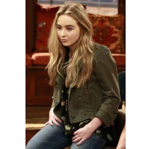 Girl Meets World S03 Sabrina Carpenter Cropped Jacket - Image 4