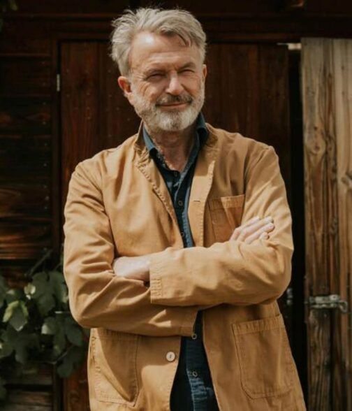 Sam Neill A New Zealand Treasure Brown Jacket - Image 2