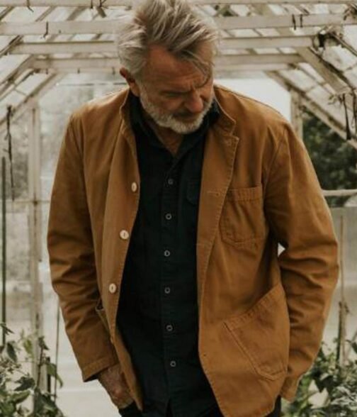 Sam Neill A New Zealand Treasure Brown Jacket - Image 4