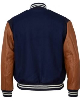 Varsity 1949 San Francisco Seals Blue and Brown Jacket