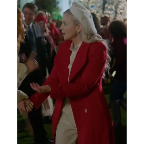 Emily Kinney Santa Bootcamp Coat - Image 8
