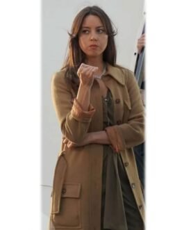 Aubrey Plaza Operation Fortune Coat
