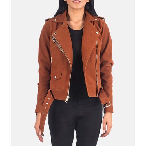 Modern Family S10 Sarah Hyland Suede Jacket - Image 4