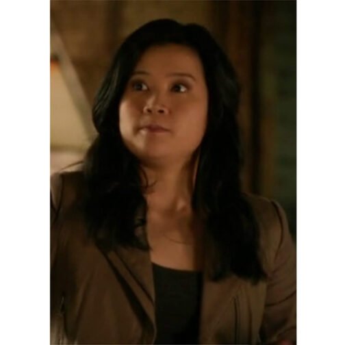 Scorpion Season 2 Jadyn Wong Leather Jacket - Image 6