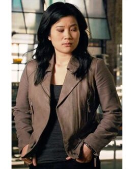 Scorpion Season 2 Jadyn Wong Leather Jacket