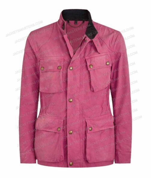 Emilia Clarke Secret Invasion Cotton Jacket - Image 3