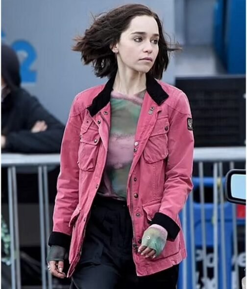Emilia Clarke Secret Invasion Cotton Jacket - Image 2