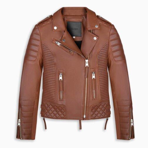 Mary Fitzgerald Bonnet Selling Sunset Leather Jacket