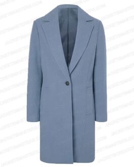 Tang Wei Decision to Leave Wool Light Blue Coat