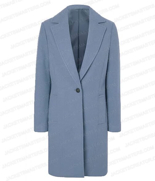 Tang Wei Decision to Leave Wool Light Blue Coat