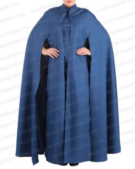 The Handmaid’s Tale Yvonne Strahovski Blue Cape