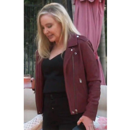Shannon Beador Real Housewives of Orange County Leather Jacket - Image 2