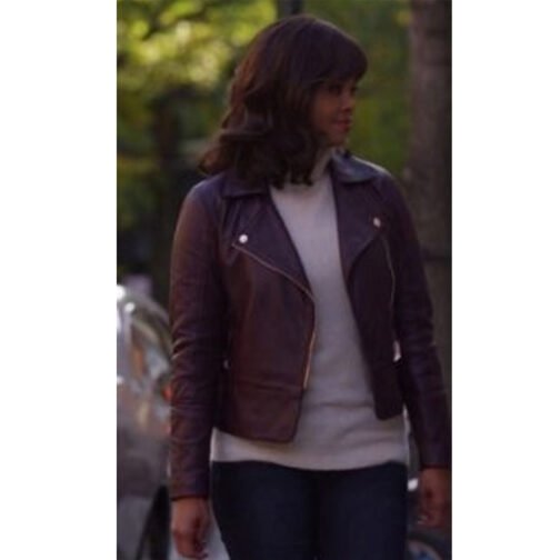 Instinct S02 Sharon Leal Leather Jacket - Image 6