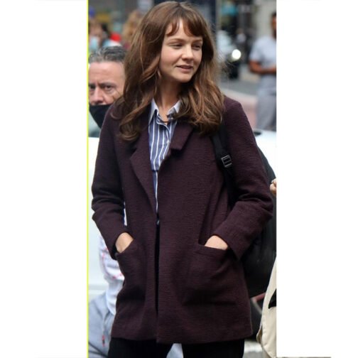She Said Carey Mulligan Coat - Image 6