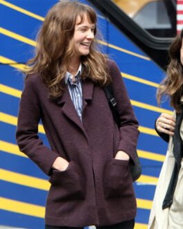 She Said Carey Mulligan Coat